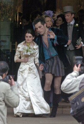 Shirley Henderson and Rufus Sewell in The Taming of the Shrew
